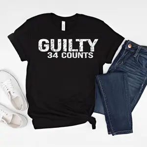 Guilty 34 counts T-shirt