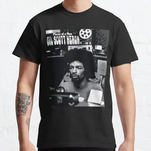 Pieces of a Man Album by Gil Scott-Heron T-Shirt Winter in America Brian Jackson