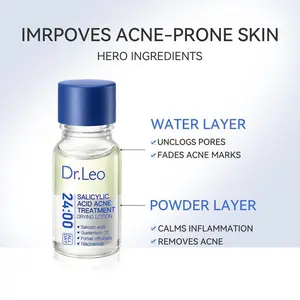 Dr.Leo 24H Acne & Pimple Treatment Drying Lotion | Salicylic Acid + Sulfur + Niacinamide | Viral Product | Inflammation Relief, Post-Blemish Care & High Pressure Pimple Relief
