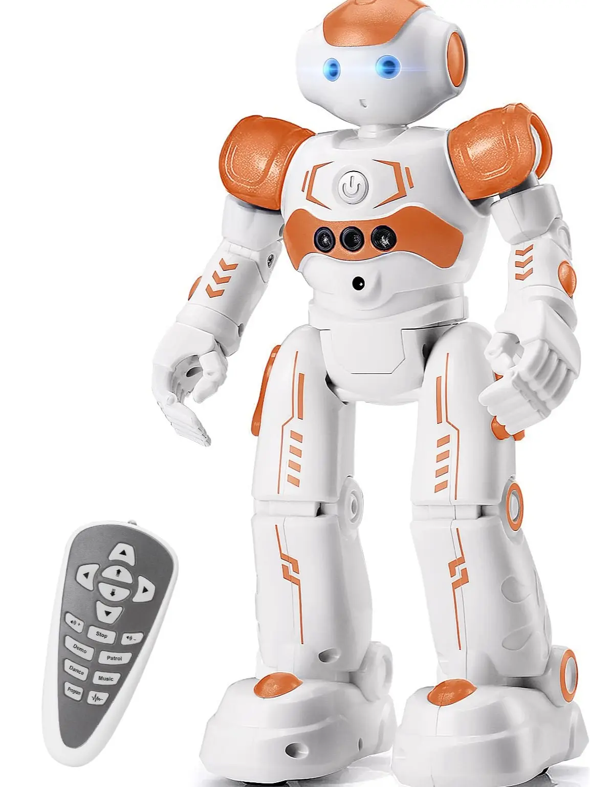 KingsDragon RC Robot Toys for Kids, Gesture & Sensing Programmable Remote Control Smart Robot for Age 3 4 5 6 7 8 Year Old Boys Girls Birthday Gift Present,graduation gifts