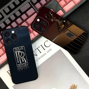 rolls royce luxury car Phone Case For iPhone 17 16 15 14 13 Pro Max Plus Mini Luxury Satin Glossy Colorful Great Gift Fashion Durable Protective Stylish Shockproof Scratch-Resistant Perfect Fit