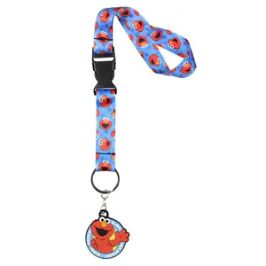 Sesame Street Elmo Wrist Strap Lanyard For Keys | Hand and Wrist Lanyard Keychain For Men Women