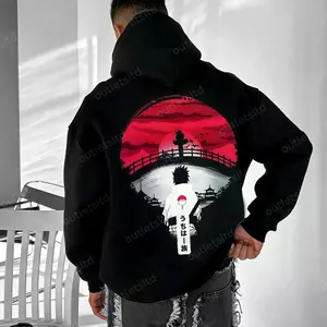 Sasu Oversized Unisex Anime Print Hoodie