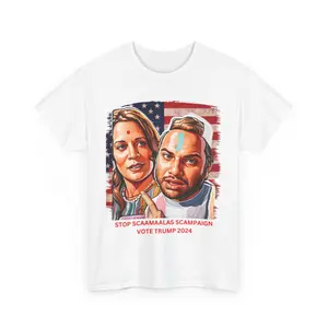 Hilarious STOP SCAMALA'S SCAMPAIGN By Brandominoeffect Unisex T-Shirt