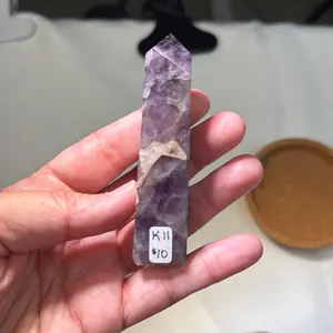 Dream Amethyst Tower (K11) - natural polished