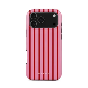 Favorite Bikini BURGA MagSafe Tough Case | Retro Summer Stripe Aesthetic Phone Cover for iPhone 17 16 15 14 13 12 Series | Dual-Layer Shockproof Protection | MagSafe Compatible | Trendy Gift for Her