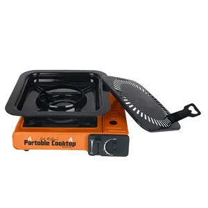 Portable Conversion Grill & Portable Cooktop Kit