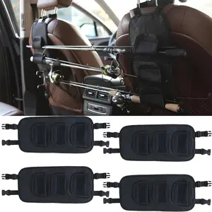 Fishing Rod Holder for Car Adjustable Fishing Rod Holder Fishing Pole Storage Rack for SUV/Wagons/Van/Jeep/Truck Backseat Pole Holder