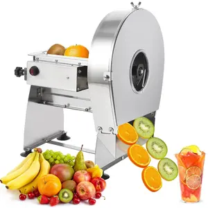 Vegetable Fruit Slicer Electric Onion Potato Slicing hine 0.2-10mm Thickness Adjustable Stainless Steel Food Shredder Cutter