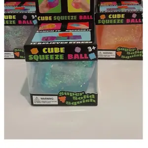 Cube Squeeze Ball, Squishies Toys for Kids, Fidgets Squishies, All Needohs Squishy Kids Stuff Toy