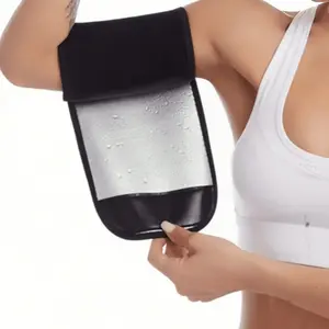 Women's Elastic Sauna Arm Sweatband, Fitness Sport Arm Protector, Compression Arm Belt for Fat Burning, Sweat Enhancer for Workout