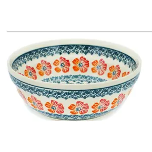 Zaklady Polish Pottery, Garden Glad, Bowl