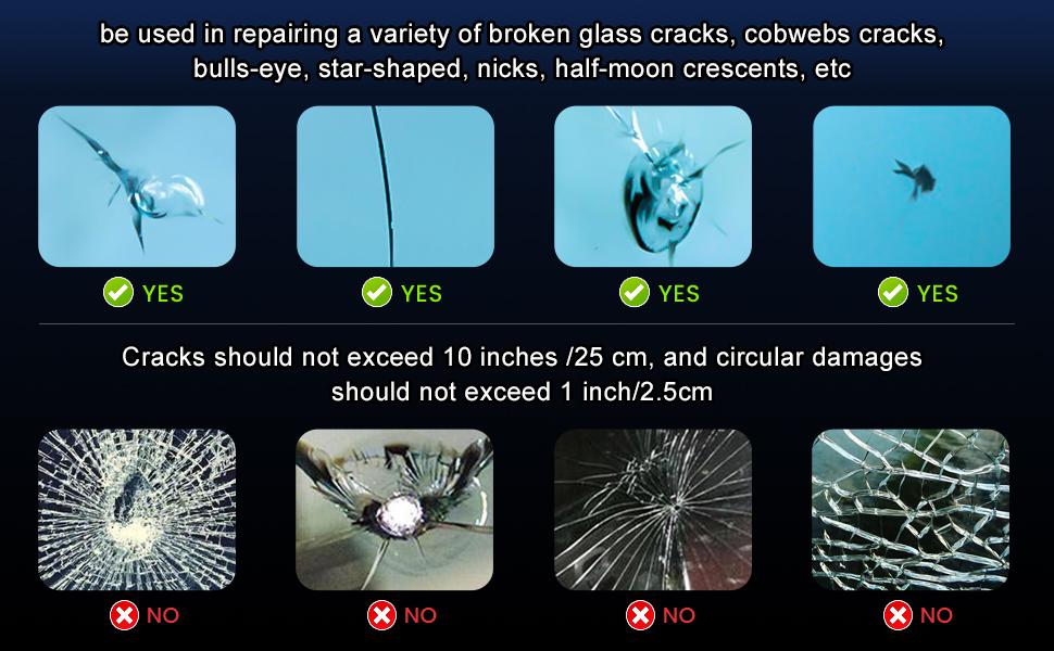 Windshield Chip Repair Kit - 2026 Upgrade Car Windshield Crack Repair Kit, Glass Repair Liquid for Cracks and Chips, Rock Chip Repair Kit for Fix Windows, Mirrors, Glasses, All Crack Types