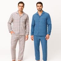 Blue Plaid - Orange Plaid