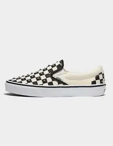VANS Rhinestone Classic Checkerboard Womens Slip-On Shoes