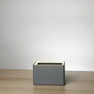 Retro Table LED Planter - Concrete Jungle