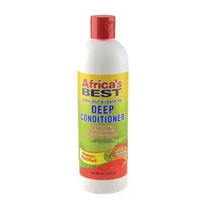 Africa's Best Unisex Herbal Soothing Deep Conditioner - Rinse-Out, Leave-In Haircare Conditioning Product, 12 oz