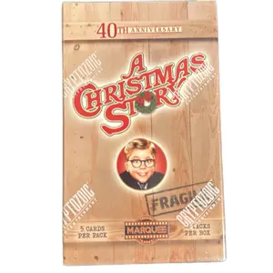 Cryptozoic A Christmas Story Hobby Box 2024 40th Anniversary Collectible Trading Cards Pack by Warner Bros Ent.