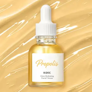 Propolis/Ginseng/Green Tea Essence Liquid, Natural Skincare Serum, & Moisturizing, Face Care Essentials, Hydrating Serum