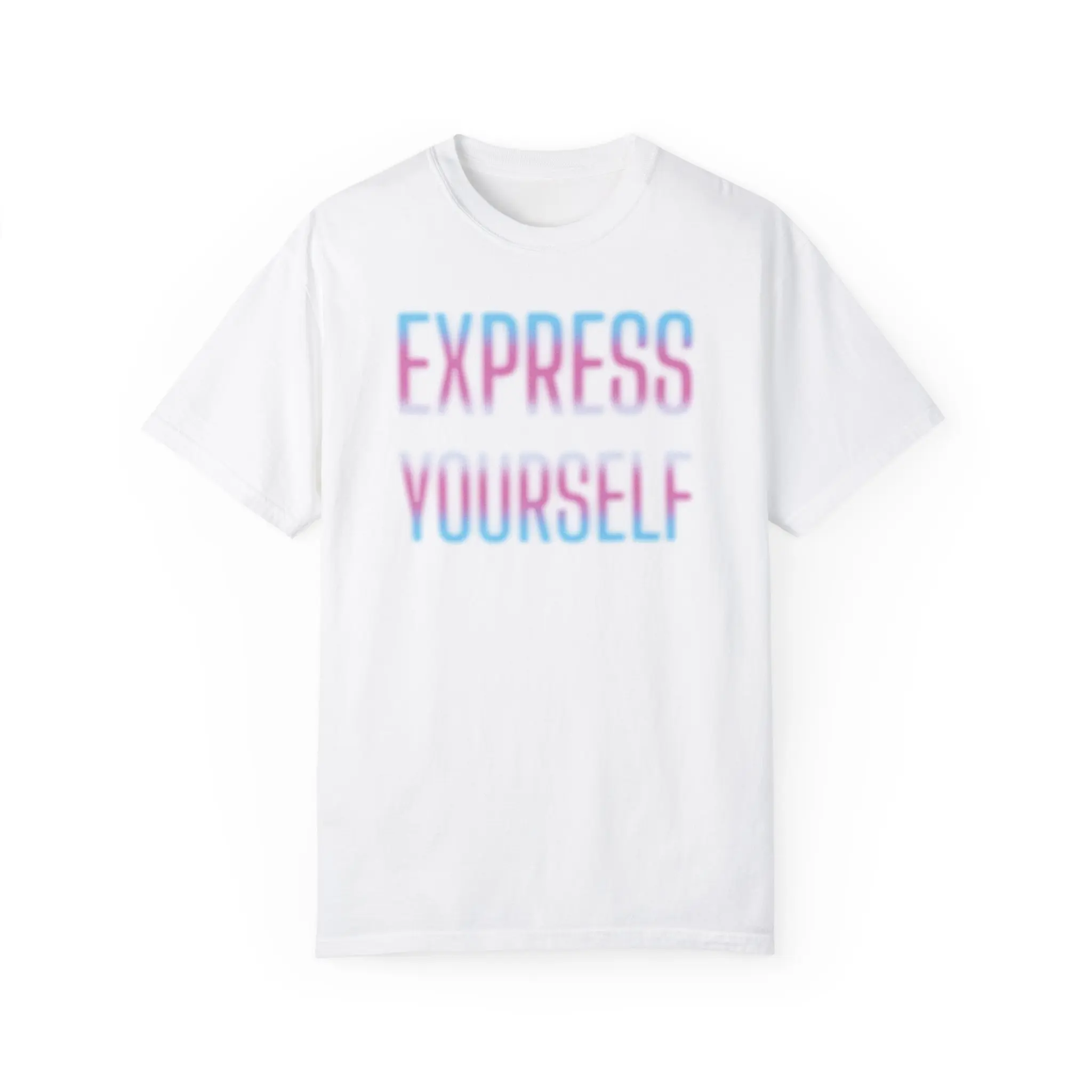Express Yourself Women’s Unisex 100% Ethically Sourced Cotton T-Shirt Comfort Colors Social Commentary Political Activist Social Justice Protest Graphic Tees Casual Top Tshirt Womenswear Colorful Fun Vibe