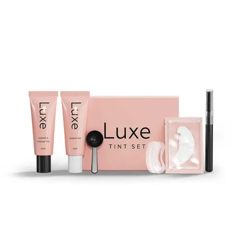 Luxe Cosmetics Liquid Eyelashes & Brows Tint - Instant Results, Long-Lasting, Mascara & Water Friendly, Perfect Looking Lashes and Brows, All Skin Types Daily Makeup Care