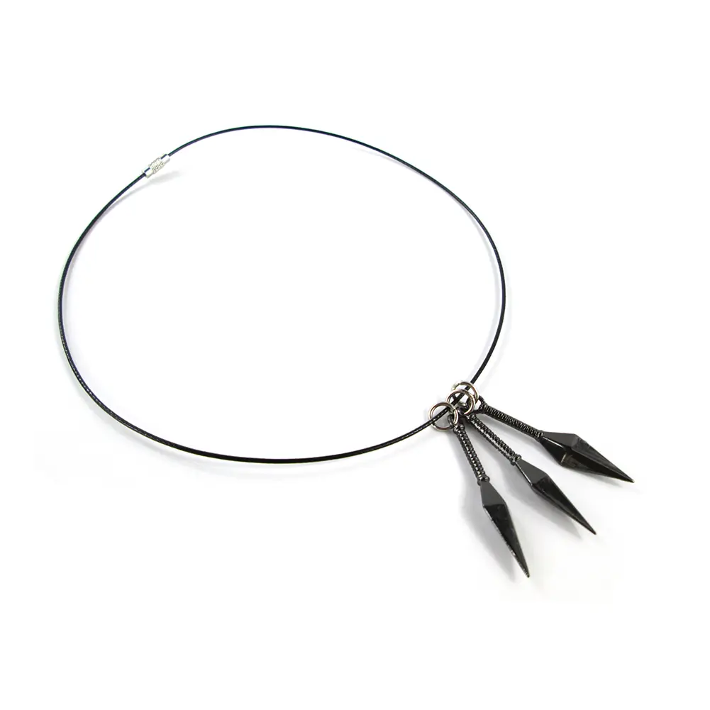 Japanese Anime Ninja Weapons Kunai Pendant Necklace