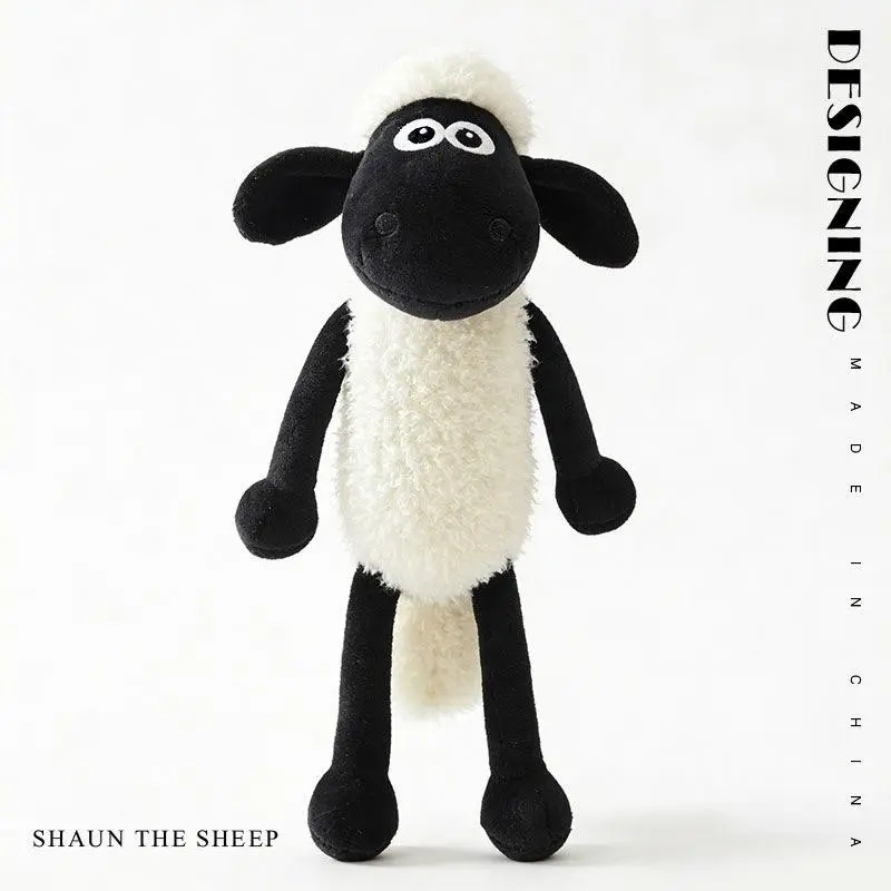 Cute Sheep Ollie Plush Toy, Shaun the Sheep Stuffed Pillow Doll, Gift for Birthday and Holidays, Keychain Decoration, Stuffed Animal