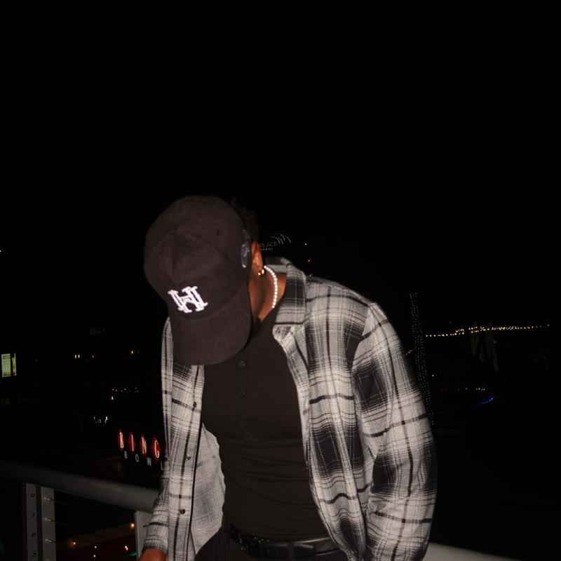 World H Hats Classic Black Cap with White Embroidered Logo for Men and Women