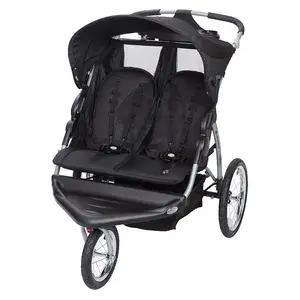 Baby Trend® Expedition® Compact Griffin EX Double Jogger w/ Ratcheting Shade Canopy