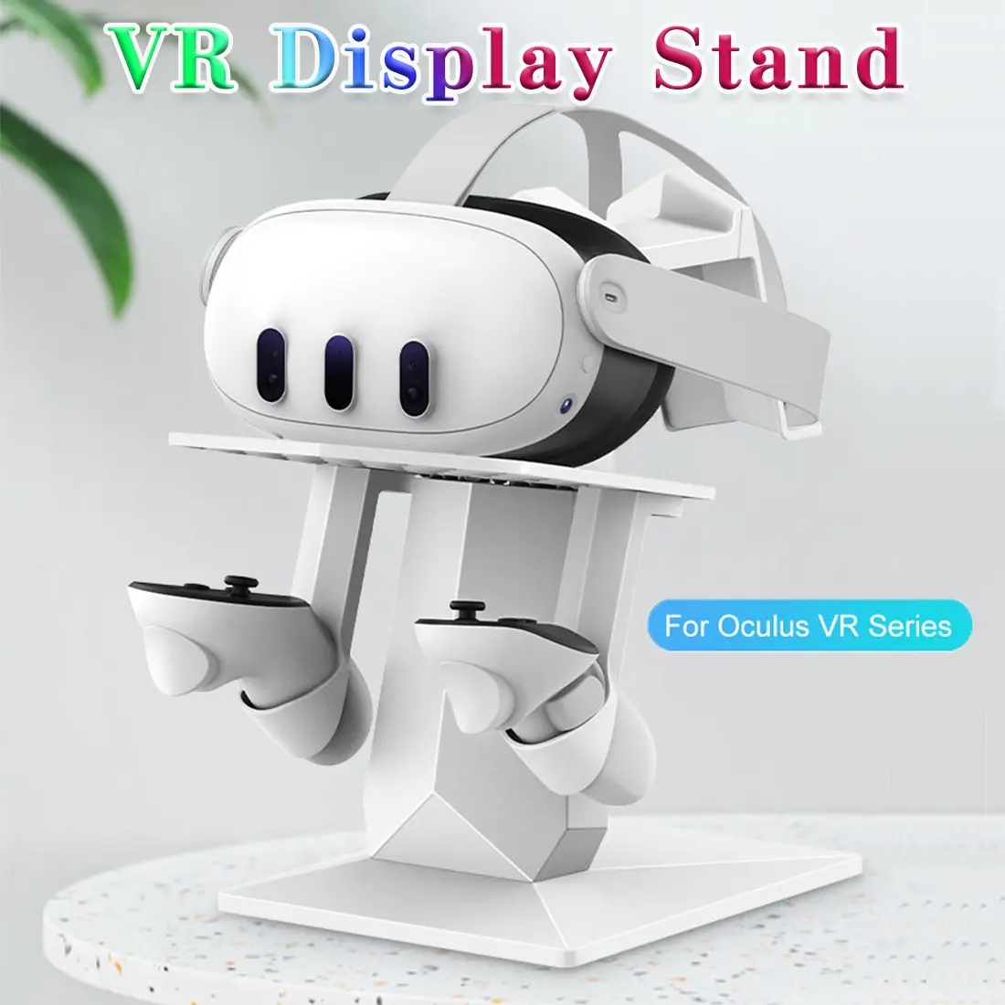 For Meta Oculus Quest 3 2 Pro Quest3 Quest2 Cradle Stand Holder Support Game Accessory Virtual Reality VR Glasses Headset Helmet all in one smart VR headset desktop display gamer VR Accessories