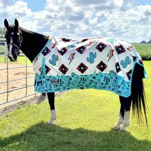 Jeffers Limited Edition "The Avarie" 1200 Denier Economy Plus Standard Neck Medium Weight Horse Turnout Blanket, 240g Fill
