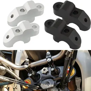 Motorcycle Handlebar Riser Adapter for Honda Nc750x/nc700x/cb500x, Aluminum Alloy Material, Cnc Machined, Easy Installation