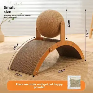Ferris Wheel Cat Scratching Vertical Cat Scratching Ball Wear-Resistant Non-Shedding Extra Large Claw Grinder Self-Entertainment Cat Toy