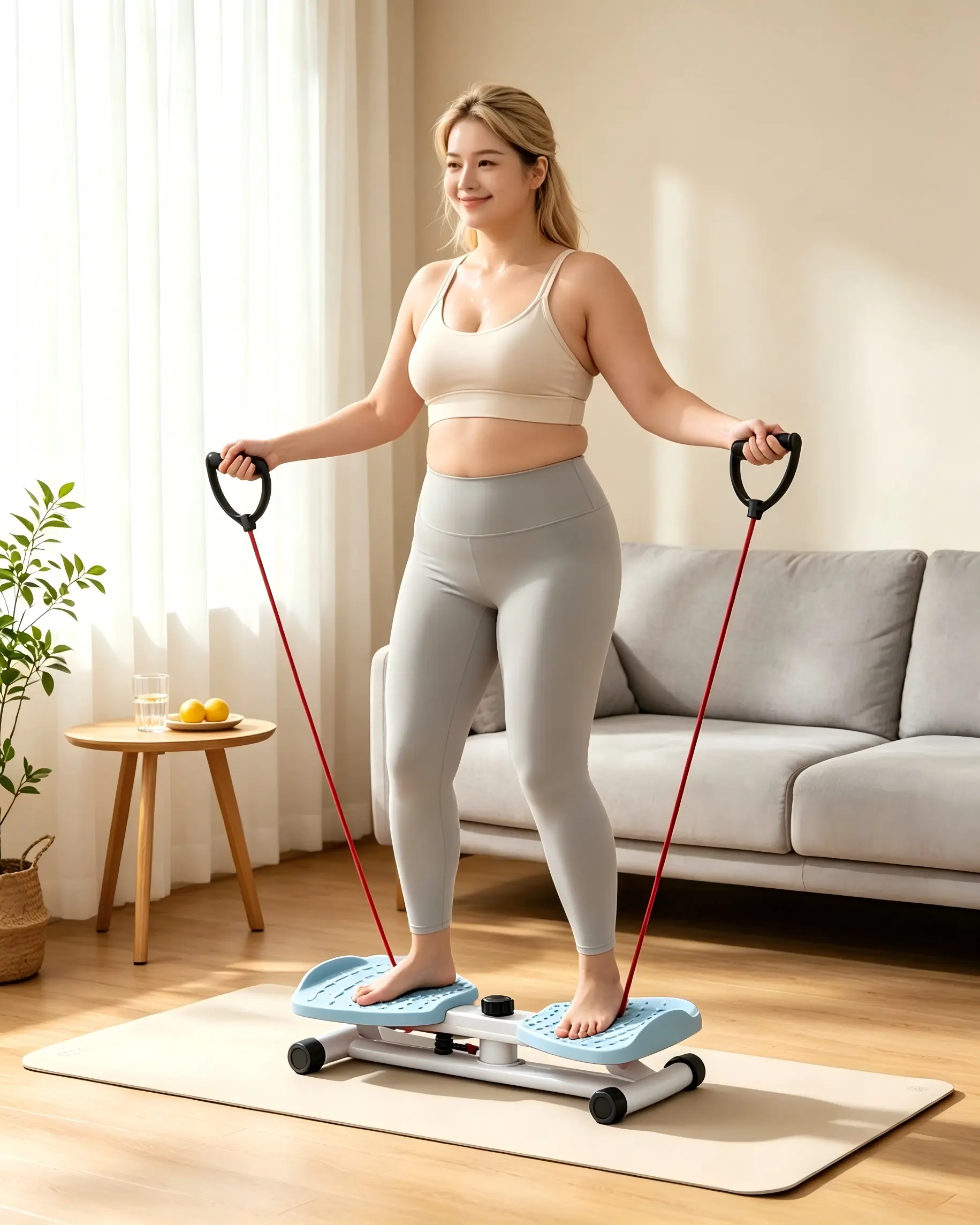Home Fitness Trainer - Portable Exercise Machine for Full-Body Workouts - Easy to Use & Compact Design - Perfect for Home Workouts & Daily Exercise