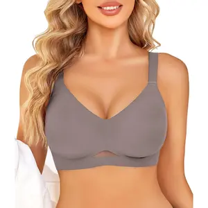 Wireless Bras for Women Bras No Underwire Seamless Push Up Bralette Full Coverage Comfort Bra Everyday Bra