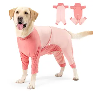 Recovery Suit for Dogs Dog Surgery Suit, Long Sleeve Dog Onesie After Spay Neuter for Female Dogs, Dog Surgical Recovery Body Suits to Prevent Licking Shedding Cone Alternative