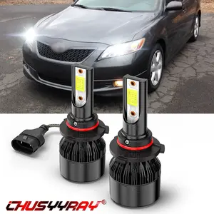 Combo 2x LED Headlight High Bean Bulbs For Toyota Camry 2007 2008 2009 2010 2011 2012 2013 2014