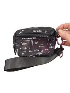 Bad Bitch Wristlet Wallet Keychain