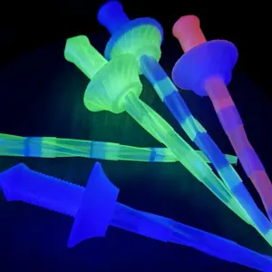 3D Printed collapsible Drill Sword Prop ! Perfect For Christmas! Gifts ! Figurines Decor
