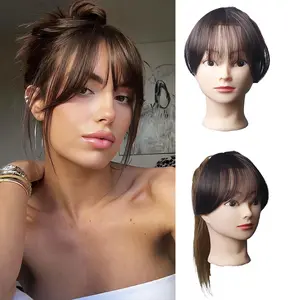 Clip in Bangs Fake Bangs Clip on Bangs for Women Suitable for Women Daily Wear VOSILK