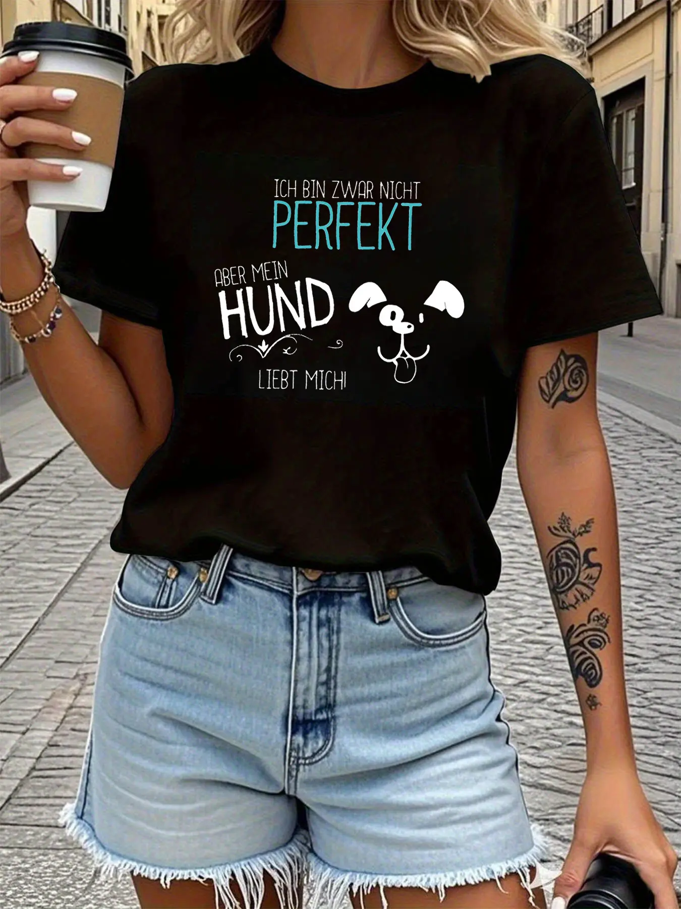 Women's 'I'm Not Perfect' T-Shirt - Phr