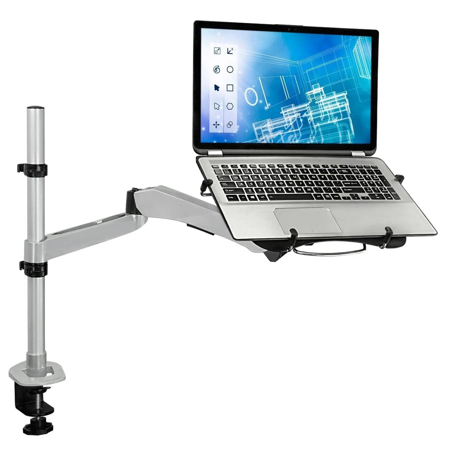 Laptop Desk Mount w/ USB Powered Cooling Fan Laptop Desk Mount w/ USB Powered Cooling Fan