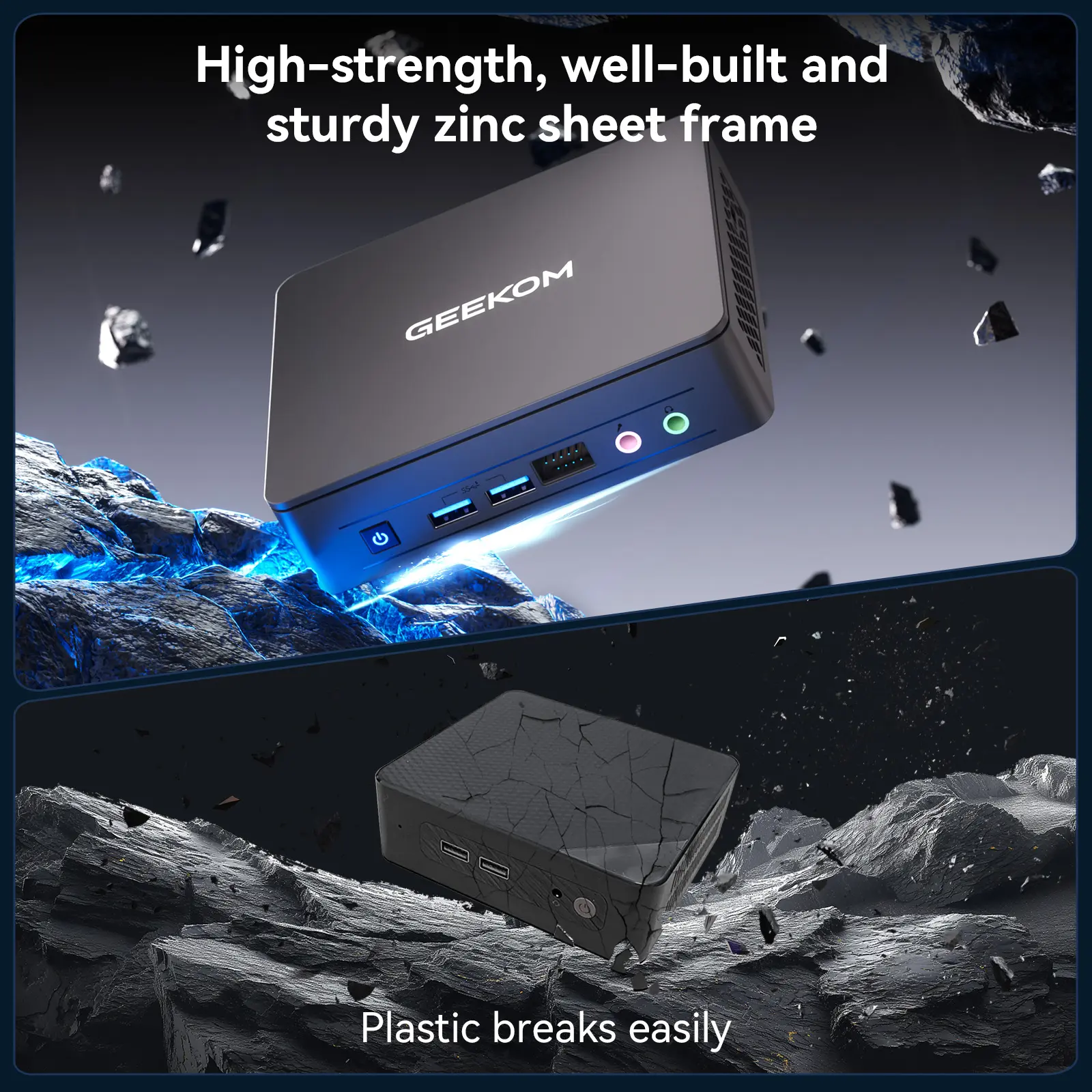 GEEKOM Air12 Lite Mini PC (3-Year Quality Support),with 12th Gen