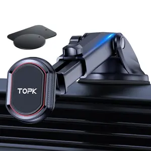 Anti-shake Car Dashboard Phone Holder, 360 Degree Rotatable Phone Rack, Vehicle Phone Navigation Bracket, Car Interior Phone Stand, Car Cellphone Mount