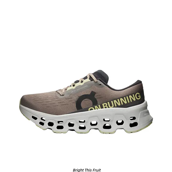 Coffee Brown Breath Mesh Hollow Thick Sole Running Shoes Unisex Cushioned Visible Midsole Daily Walking Non Slip Vintage Casual Sneakers