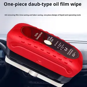 Multifunctional Anti-Fog Waterproof Windshield Wiper, Windshield Cleaner, Abs Resin Body with Sponge Application, Ergonomic Handle, Suitable for Car Windows