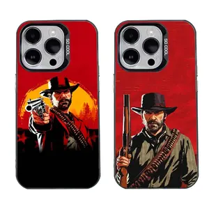 RDR 2 Arthur Morgan Game Phone Cases For iPhone 17 Promax 16 15 14 13 12 11 Pro Max Plus Air Anti Fall Black Matte Hard Bumper Cover Gift For Fans