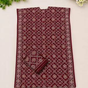 Dirac bacaweyne-Maroon Traditional Somali Fabric (premium Quality ) Dress Womenswear Clothes
