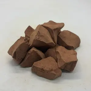 Edible Clay Ural Red Kaolin Clay Chunks 100% All Natural Cosmetic Grade Zero Additives 200g7oz