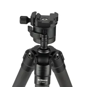 Linkogear HT-293C Carbon Fiber Tripod with Dual Mount 61"